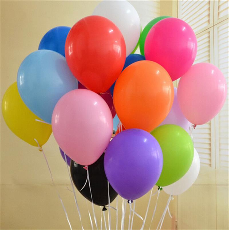 10 & 2.3G 50pcs ؽ ǳ  ǳ Ƽ   Ʈ  ϱ ۷κ/10& 2.3G 50pcs Latex balloons Helium Balloon For Party Wedding Birthday Matt Balls Chil